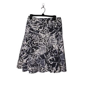 Linea Domani black and white midi skirt Size 6